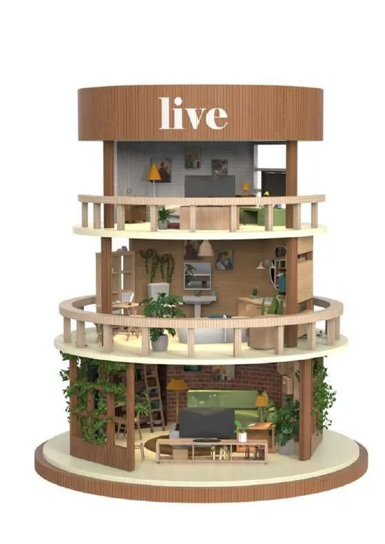 Miniature House Kit – Garden Studio from the ZHONGYI Miniature House Kits collection